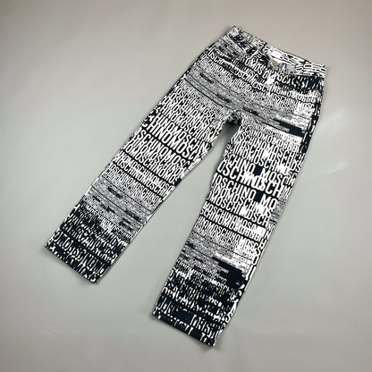 Moschino Jeans 'Crazy' All Over Print - Size: 32"