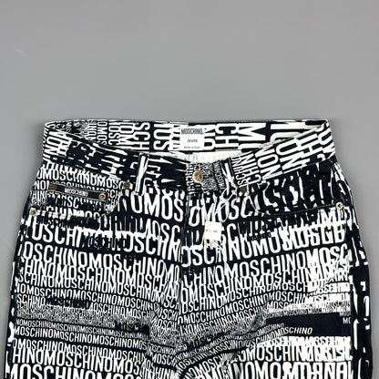 Moschino Jeans 'Crazy' All Over Print - Size: 32"