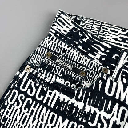 Moschino Jeans 'Crazy' All Over Print - Size: 32"