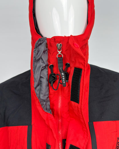 FW1996 Nike ACG Storm-fit Snowboard/Skii Jacket - Red / Black - Size: Medium
