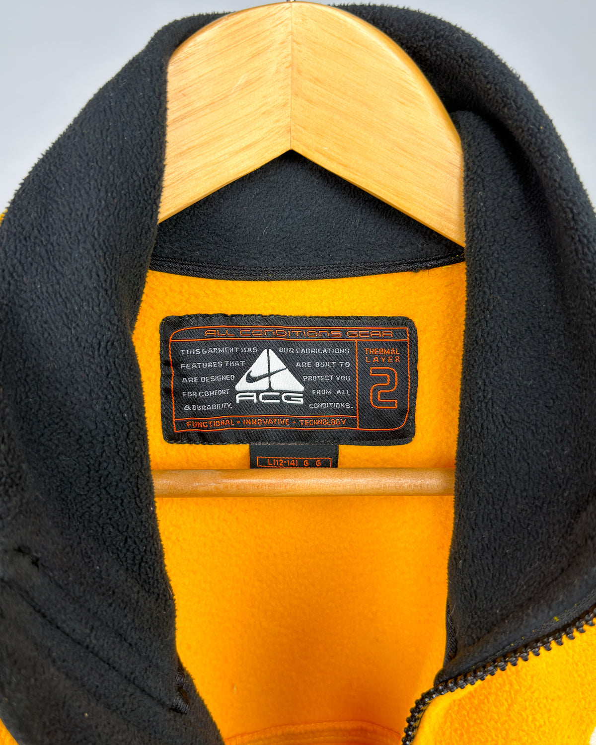 FW1997 Nike ACG Dense Pile Therma-fit Fleece Gilet Vest - Fits Medium