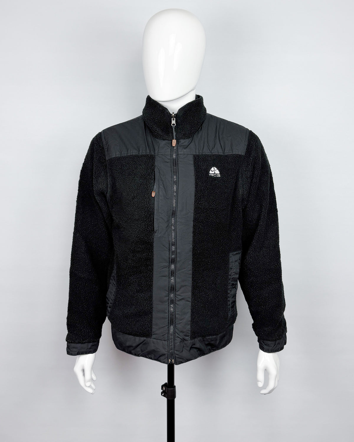 FW2007 Nike ACG Reversible Fleece - Black - Size: Medium