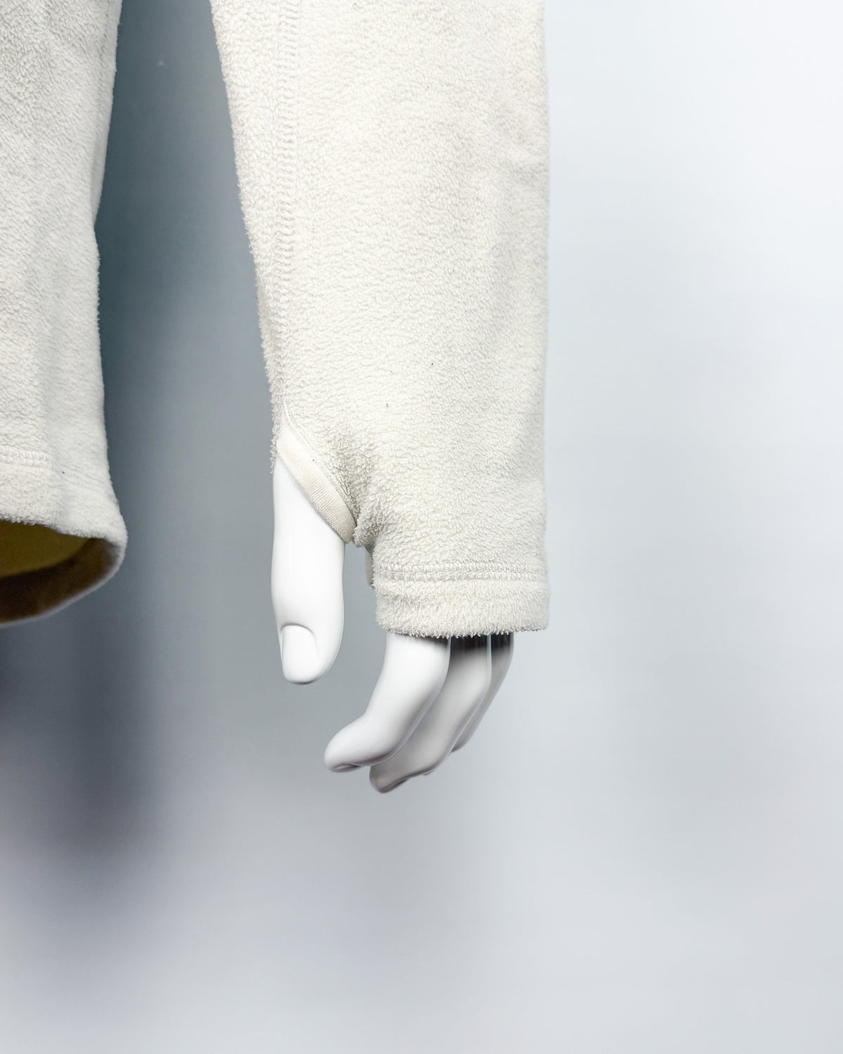 FW2008 Nike ACG Fleece Sweatshirt - White / Off-white - Size: Large