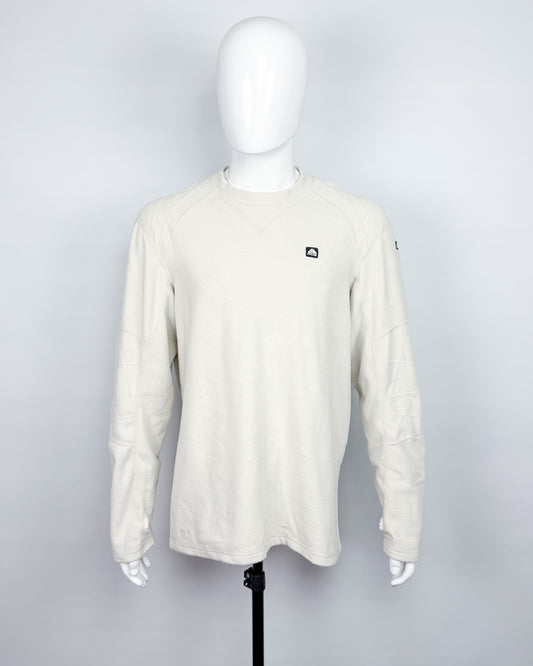 FW2008 Nike ACG Fleece Sweatshirt - White / Off-white - Size: Large