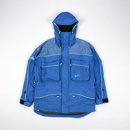 Nike ACG 90's Heavy Duty Technical Zip-Stop Parka Ski Jacket - Size: Small / Medium
