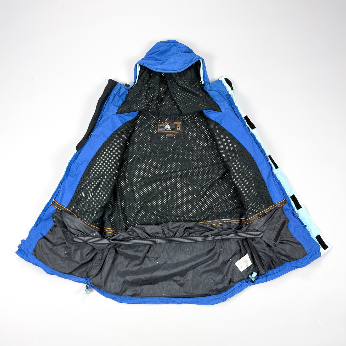 Nike ACG 90's Heavy Duty Technical Zip-Stop Parka Ski Jacket - Size: Small / Medium