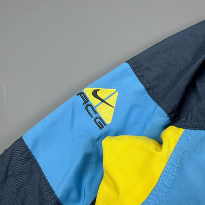 Nike ACG 90's Blue / Yellow Technical Storm Fit Jacket - Size: Small / Medium