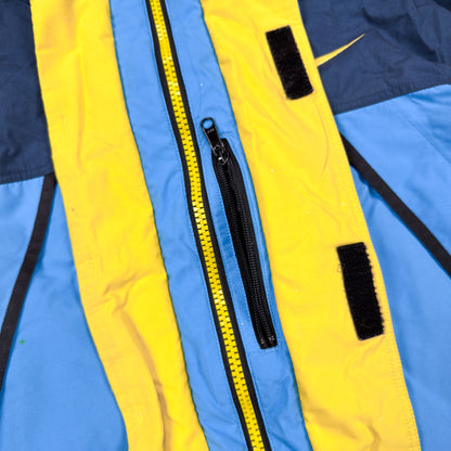 Nike ACG 90's Blue / Yellow Technical Storm Fit Jacket - Size: Small / Medium