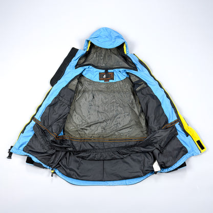 Nike ACG 90's Blue / Yellow Technical Storm Fit Jacket - Size: Small / Medium