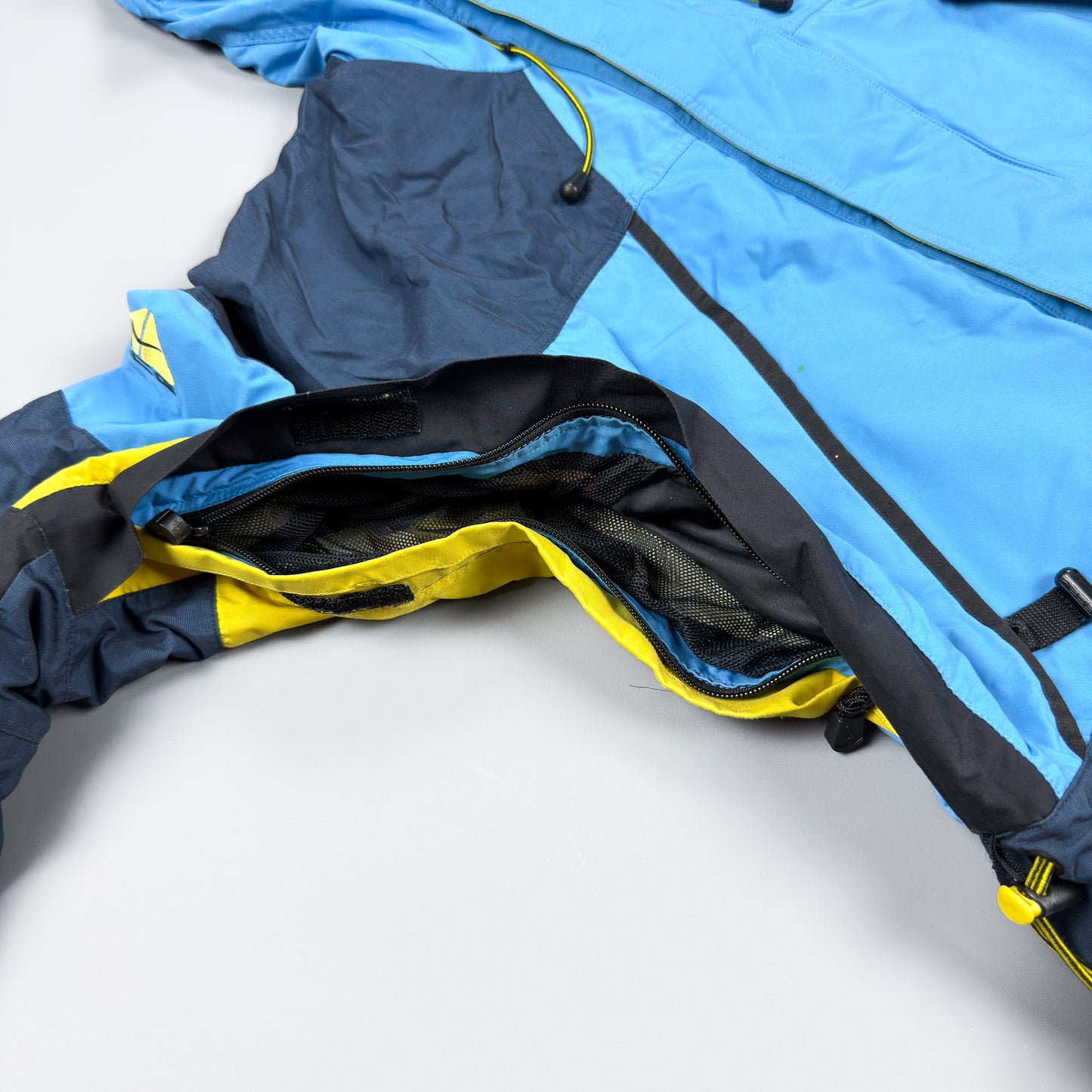 Nike ACG 90's Blue / Yellow Technical Storm Fit Jacket - Size: Small / Medium