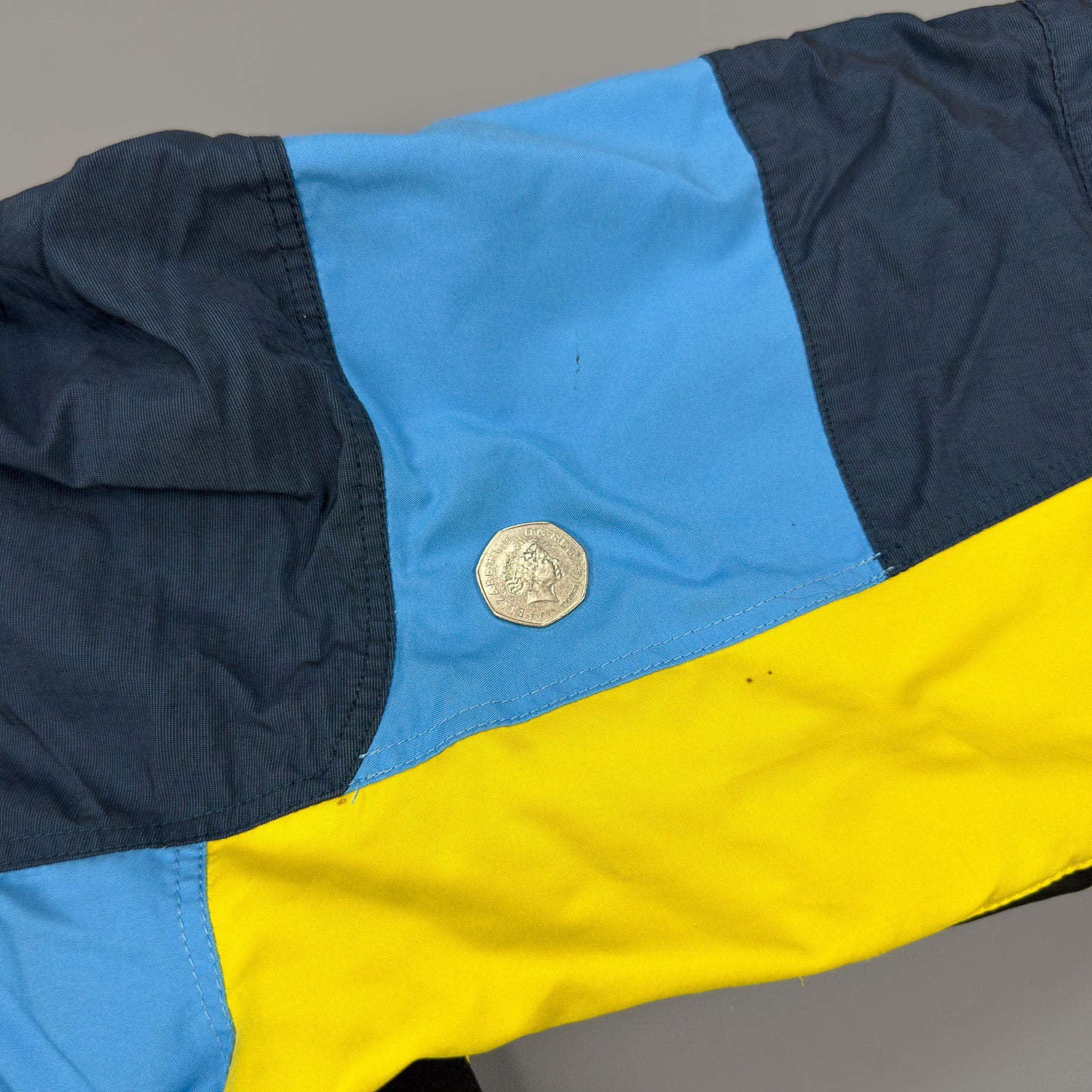 Nike ACG 90's Blue / Yellow Technical Storm Fit Jacket - Size: Small / Medium