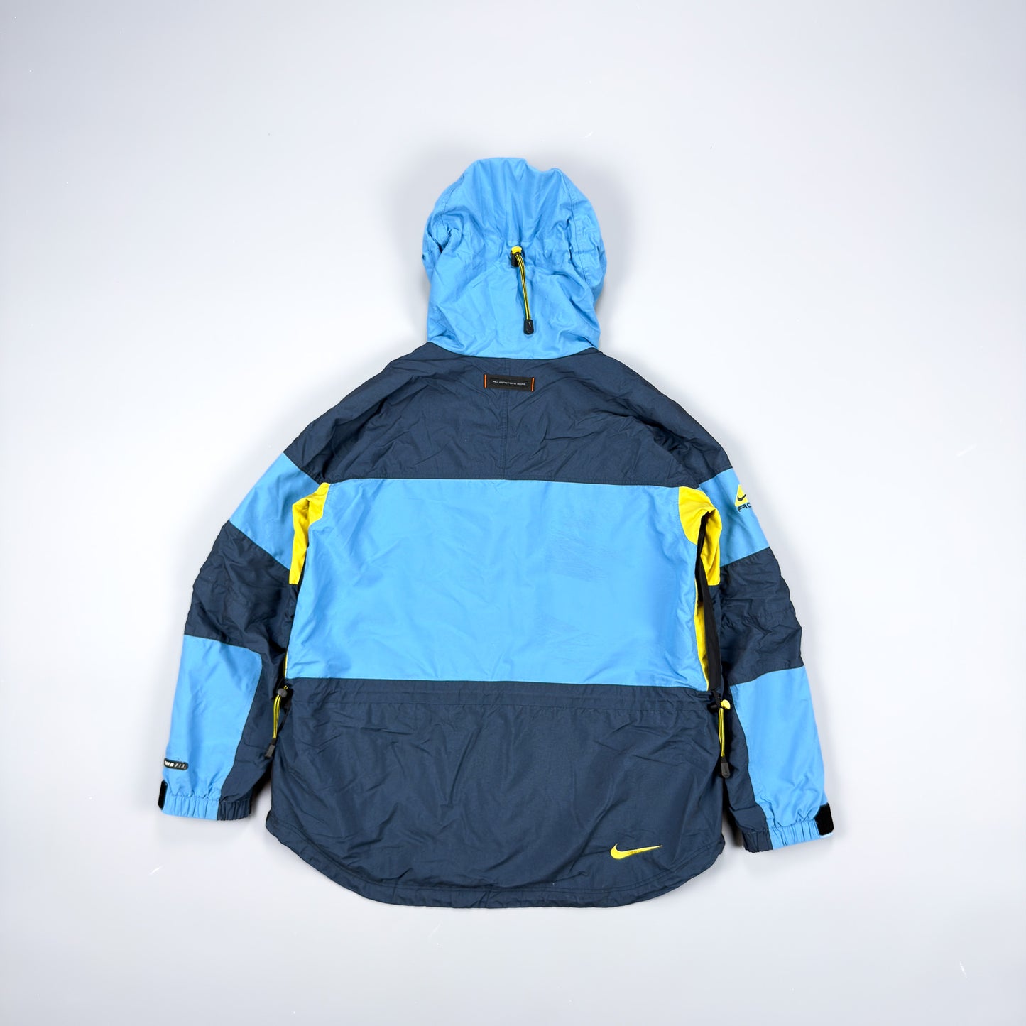 Nike ACG 90's Blue / Yellow Technical Storm Fit Jacket - Size: Small / Medium