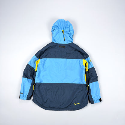 Nike ACG 90's Blue / Yellow Technical Storm Fit Jacket - Size: Small / Medium