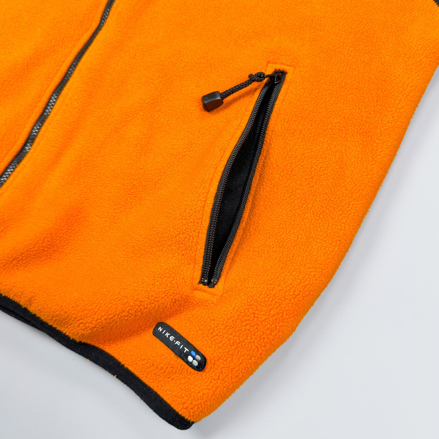 Nike ACG 90's Orange Fleece Gilet Body Warmer - Size: XL