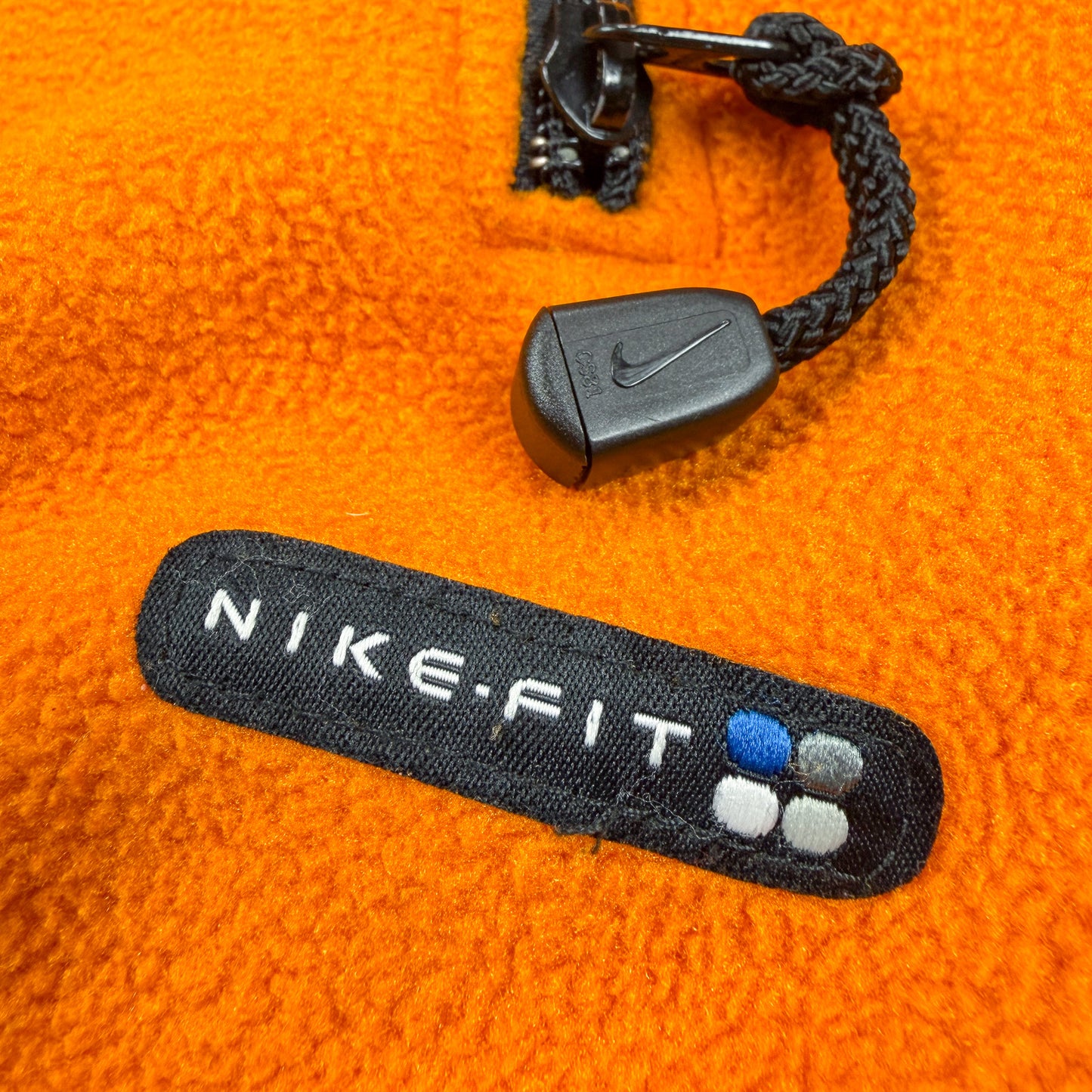 Nike ACG 90's Orange Fleece Gilet Body Warmer - Size: XL