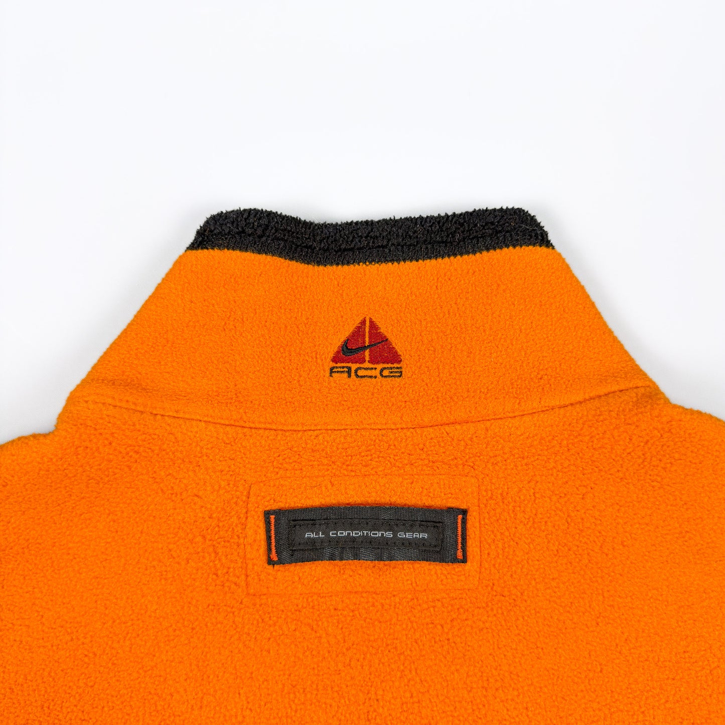 Nike ACG 90's Orange Fleece Gilet Body Warmer - Size: XL