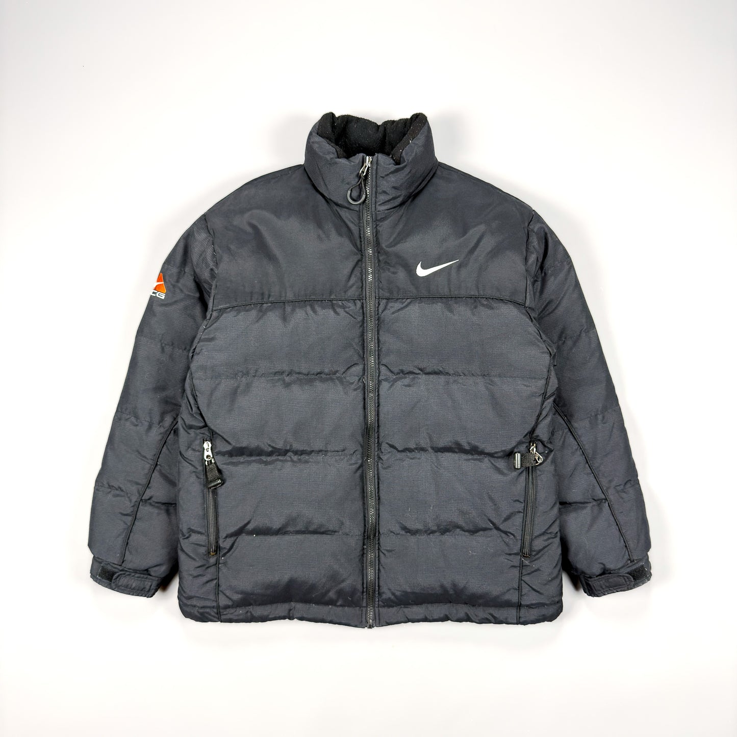 Nike ACG 90's Black Goose Down Puffer Jacket - Size: Small