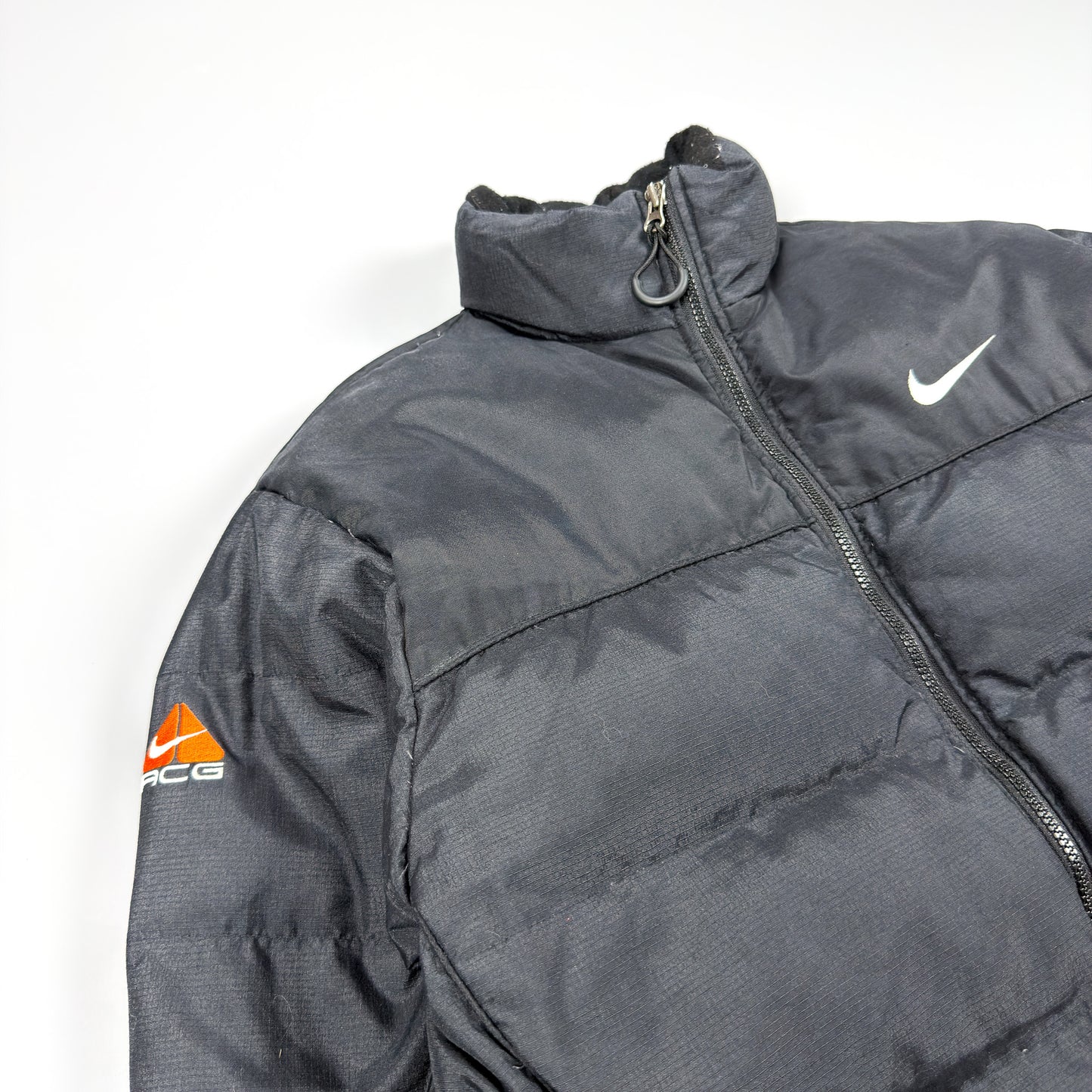 Nike ACG 90's Black Goose Down Puffer Jacket - Size: Small