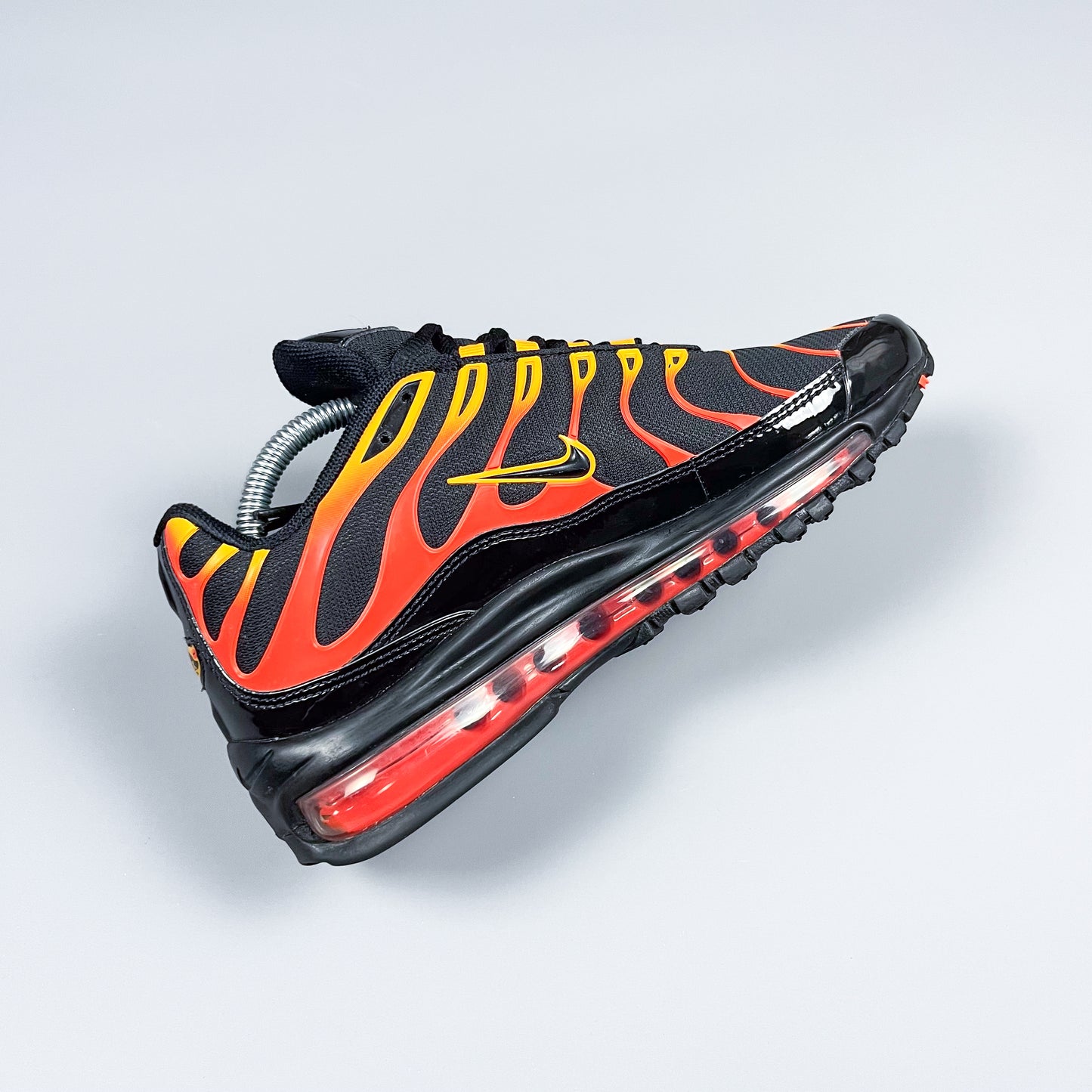 Nike Air Max Plus Tuned Tn / 97 Hybrid ' Shock Orange' - Size: UK6