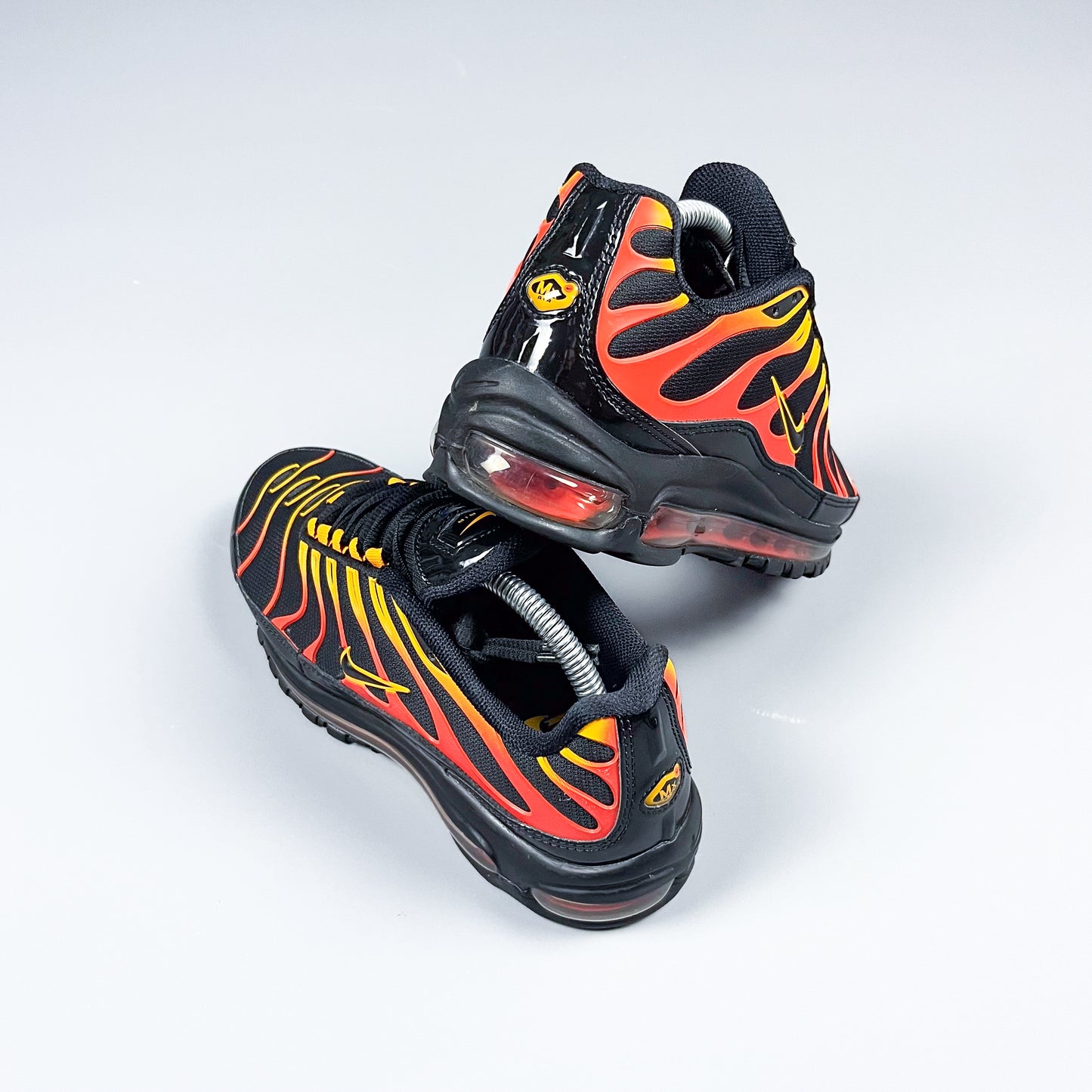 Nike Air Max Plus Tuned Tn / 97 Hybrid ' Shock Orange' - Size: UK6