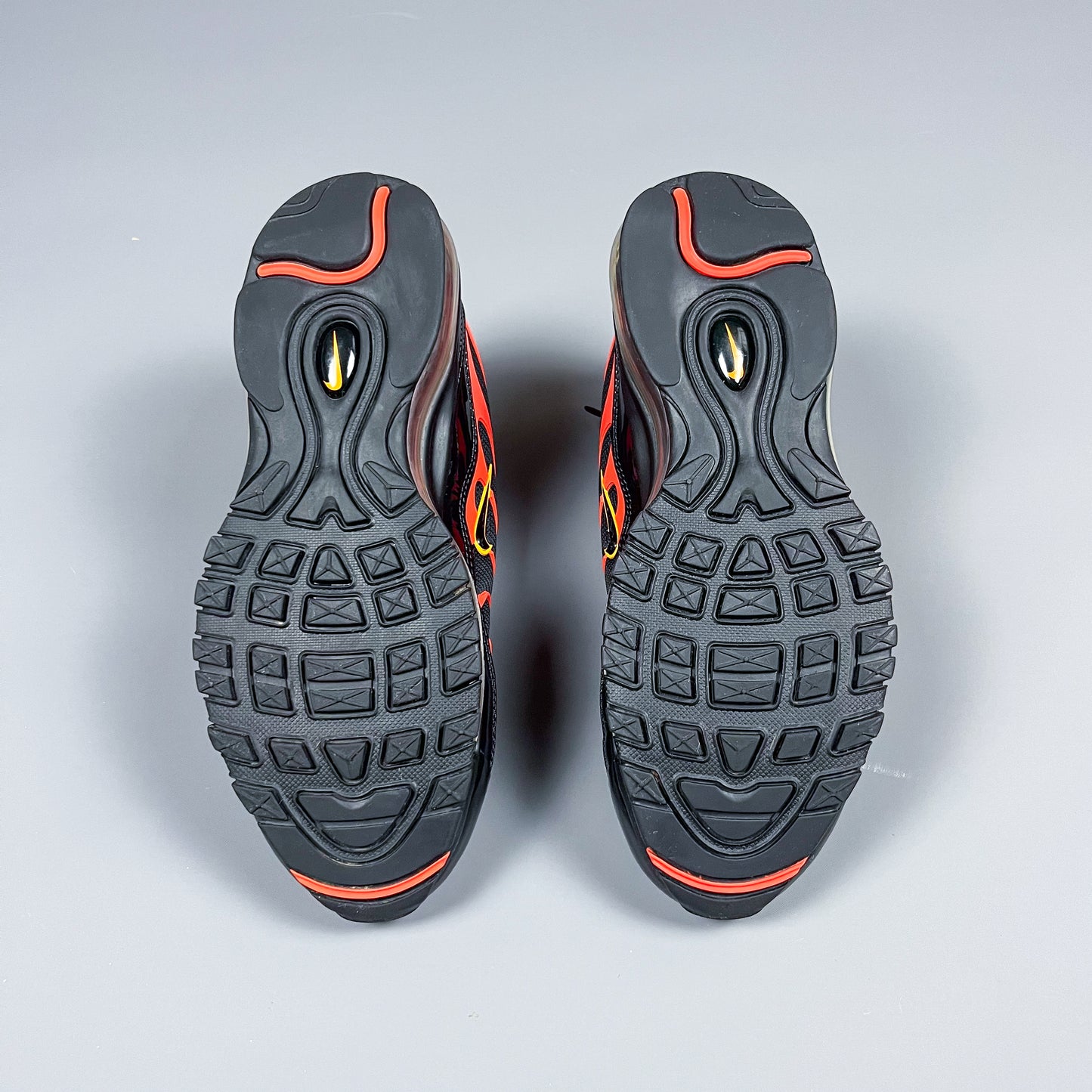 Nike Air Max Plus Tuned Tn / 97 Hybrid ' Shock Orange' - Size: UK6