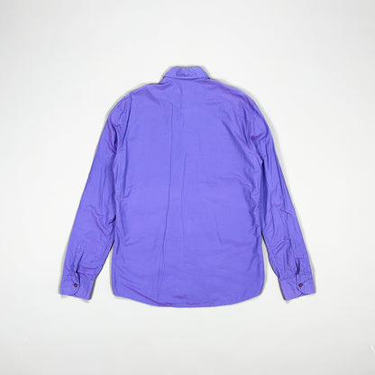 Moschino Jeans Lenticular Shimmer Purple Shirt - Size: Medium