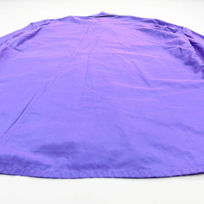 Moschino Jeans Lenticular Shimmer Purple Shirt - Size: Medium