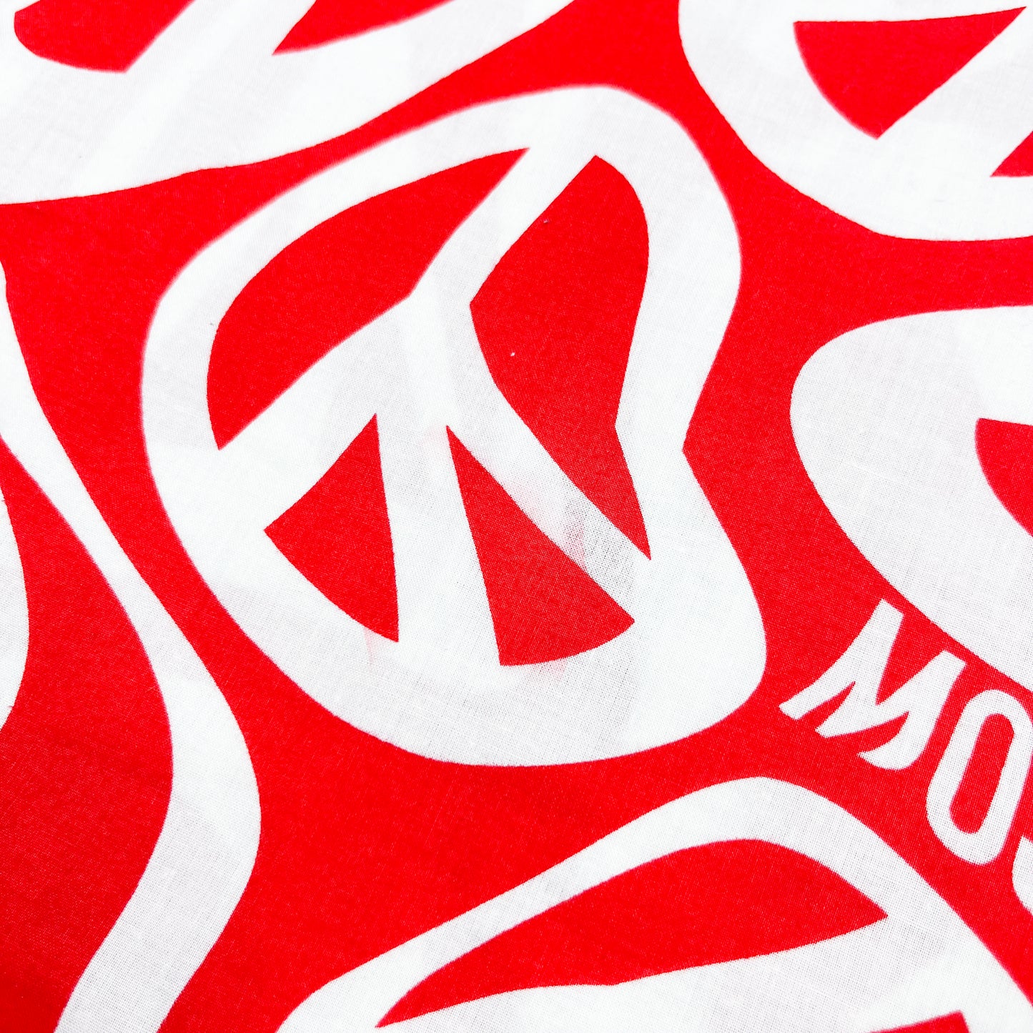 Moschino Jeans 'Peace symbol' Short Sleeve Shirt - Size: XL