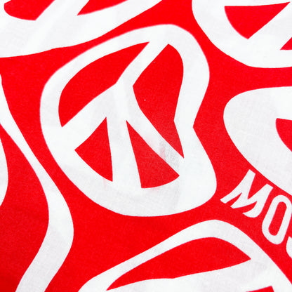Moschino Jeans 'Peace symbol' Short Sleeve Shirt - Size: XL