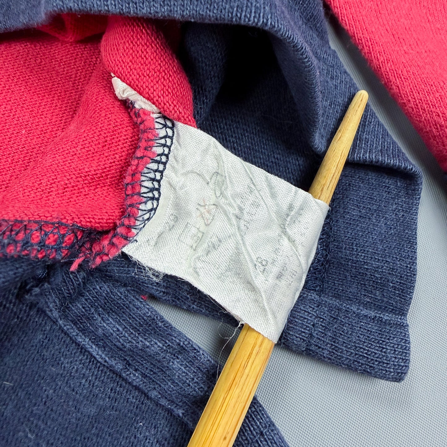 Polo Sport Ralph Lauren Colour Block Rugby Shirt - Red / Navy - Size: Medium