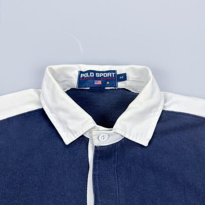 Polo Sport Ralph Lauren Sellout Rugby Shirt - Navy / White - Size: Medium