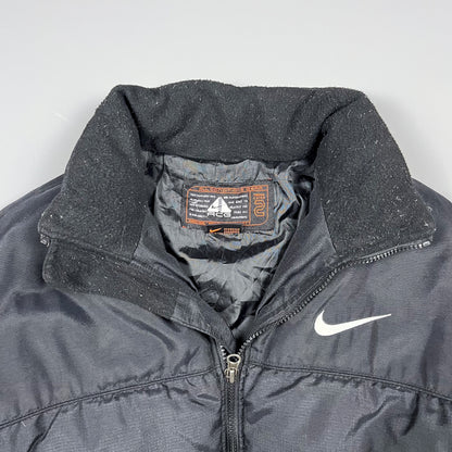 Nike ACG 90's Black Goose Down Puffer Jacket - Size: Small