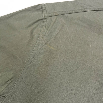 Moschino Jeans Khaki Box Logo Shirt - Size: Medium