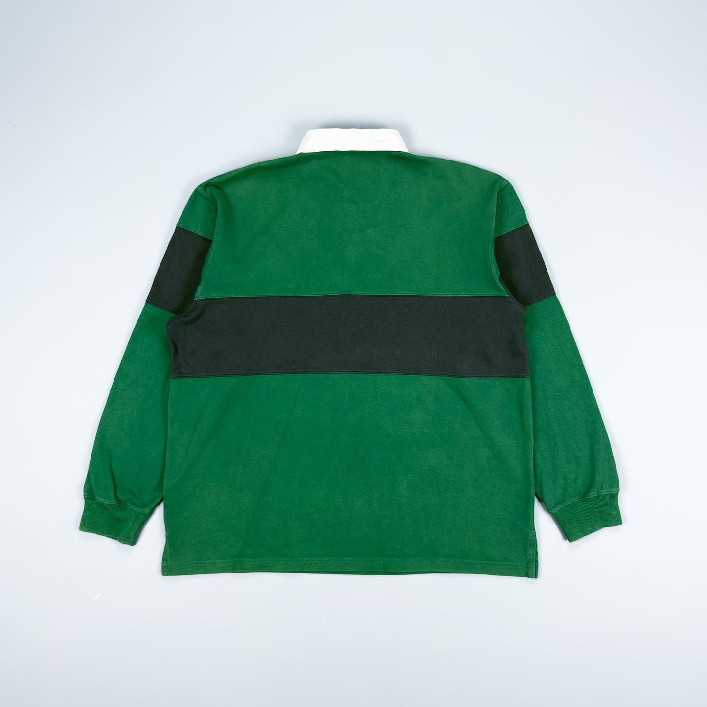 Polo Sport Ralph Lauren Sellout Rugby Shirt - Green / Black - Size: Large