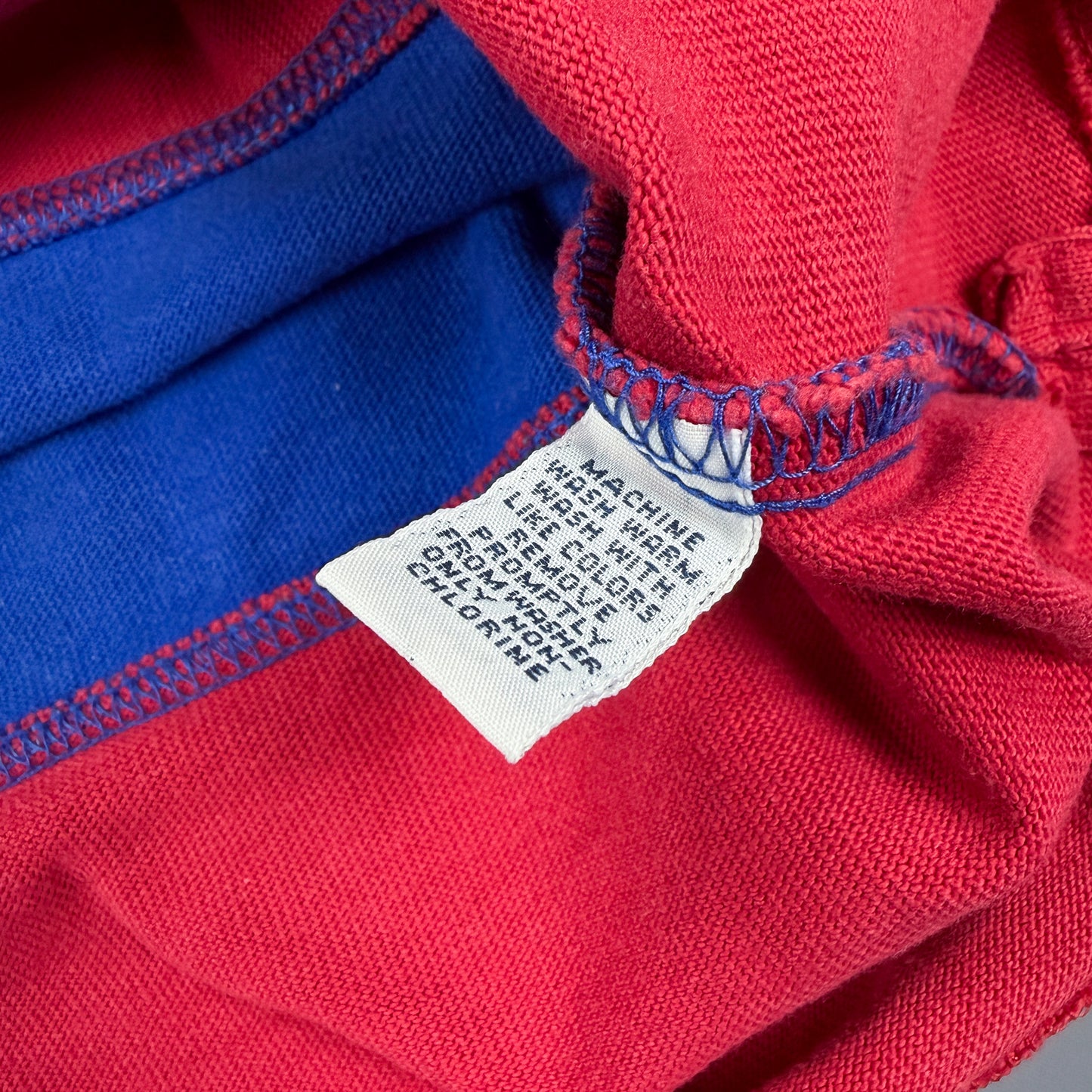 Polo Sport Ralph Lauren Huge Logo Striped Rugby Shirt - Red / Blue - Size: XL