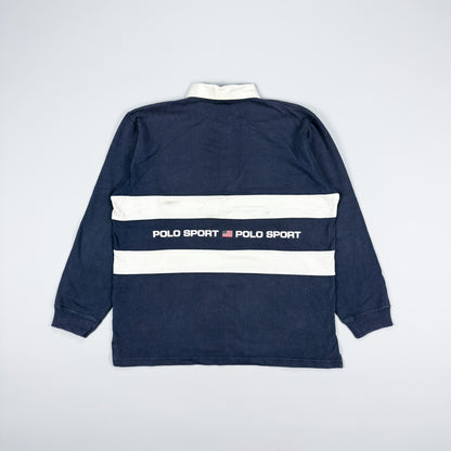 Polo Sport Ralph Lauren Spellout Rugby Shirt - Size: Large