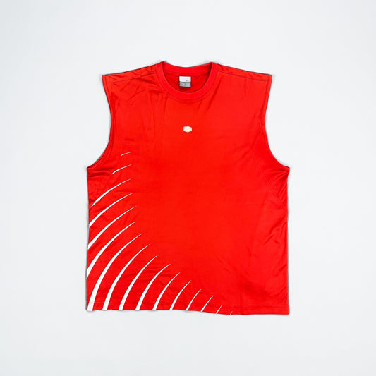 Nike Air Max Red Hex Vest Tank Top - Size: Large