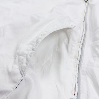 Nike Early 2000's Shox 1/4 Quater Zip Track Jacket - White / Grey - Size: XL