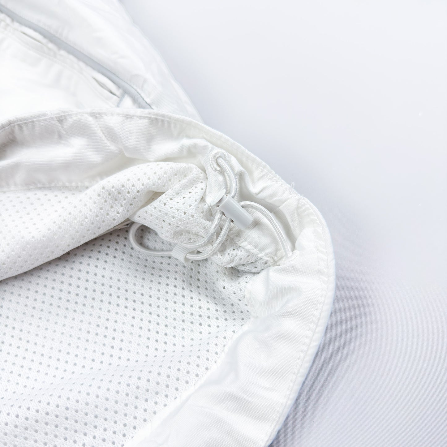 Nike Early 2000's Shox 1/4 Quater Zip Track Jacket - White / Grey - Size: XL