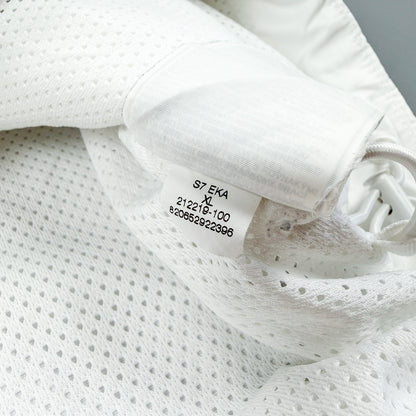 Nike Early 2000's Shox 1/4 Quater Zip Track Jacket - White / Grey - Size: XL