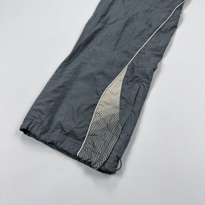 Nike Early 2000's Shox Jogger Tracksuit Bottoms - Black / Grey / Orange - Size: Medium