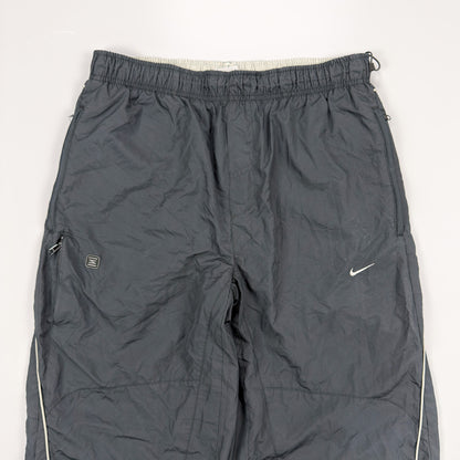 Nike Early 2000's Shox Jogger Tracksuit Bottoms - Black / Grey / Orange - Size: Medium