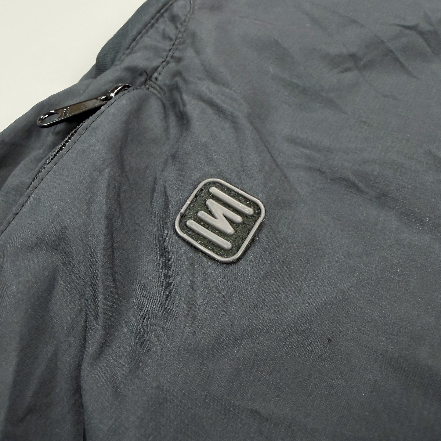 Nike Early 2000's Shox Jogger Tracksuit Bottoms - Black / Grey / Orange - Size: Medium