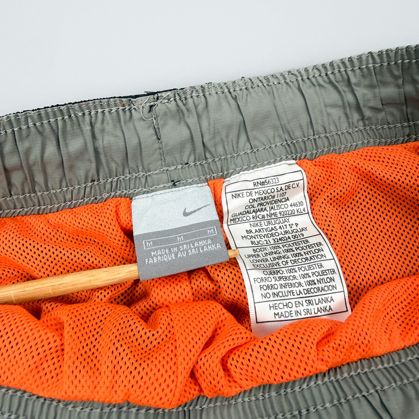 Nike Early 2000's Shox Jogger Tracksuit Bottoms - Black / Grey / Orange - Size: Medium