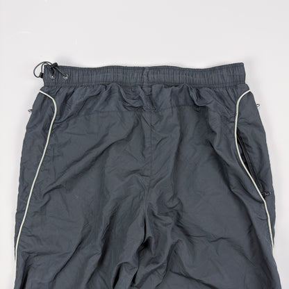 Nike Early 2000's Shox Jogger Tracksuit Bottoms - Black / Grey / Orange - Size: Medium
