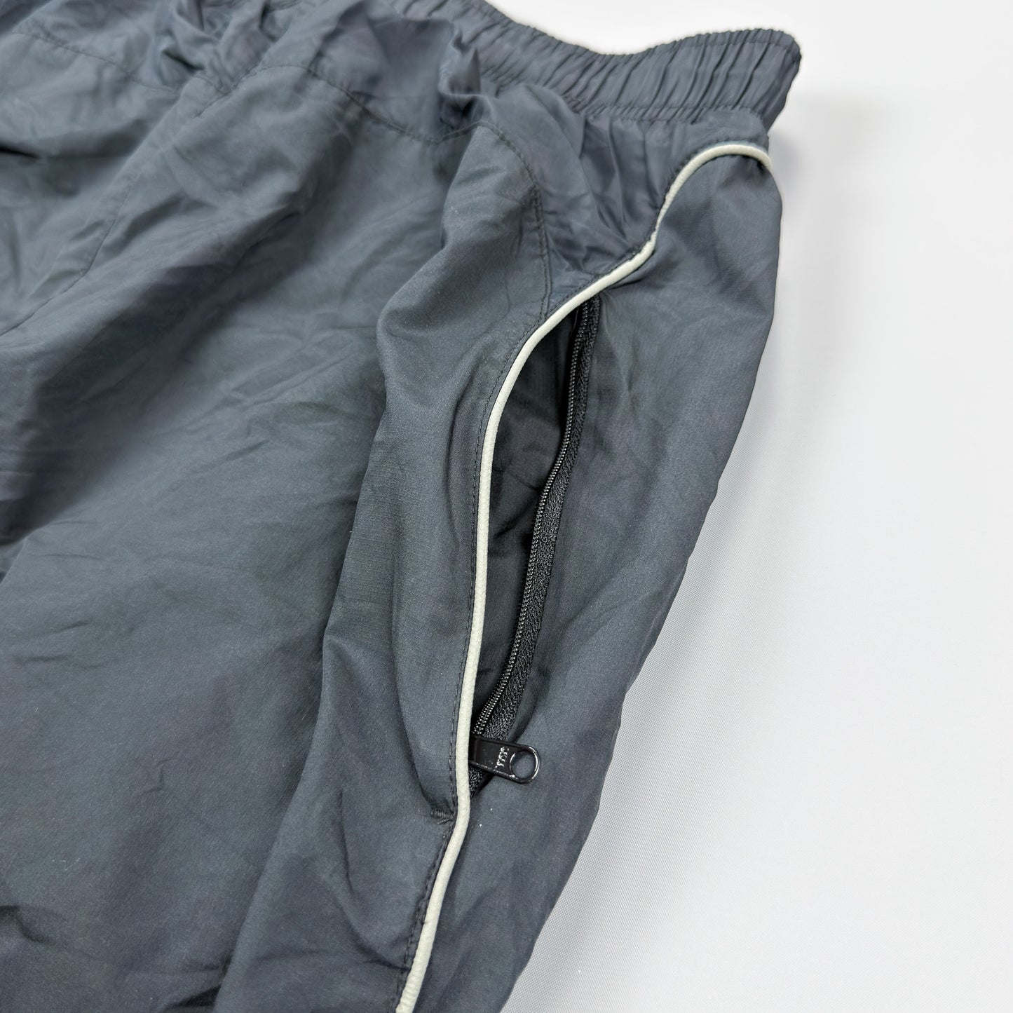 Nike Early 2000's Shox Jogger Tracksuit Bottoms - Black / Grey / Orange - Size: Medium