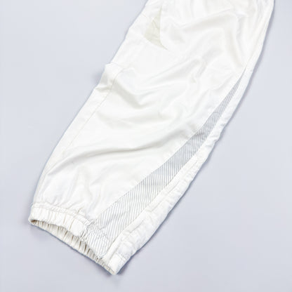 Nike Early 2000's Shox Joggers Tracksuit Bottoms - White / Grey - Size: Large