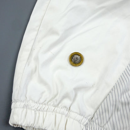 Nike Early 2000's Shox Joggers Tracksuit Bottoms - White / Grey - Size: Large