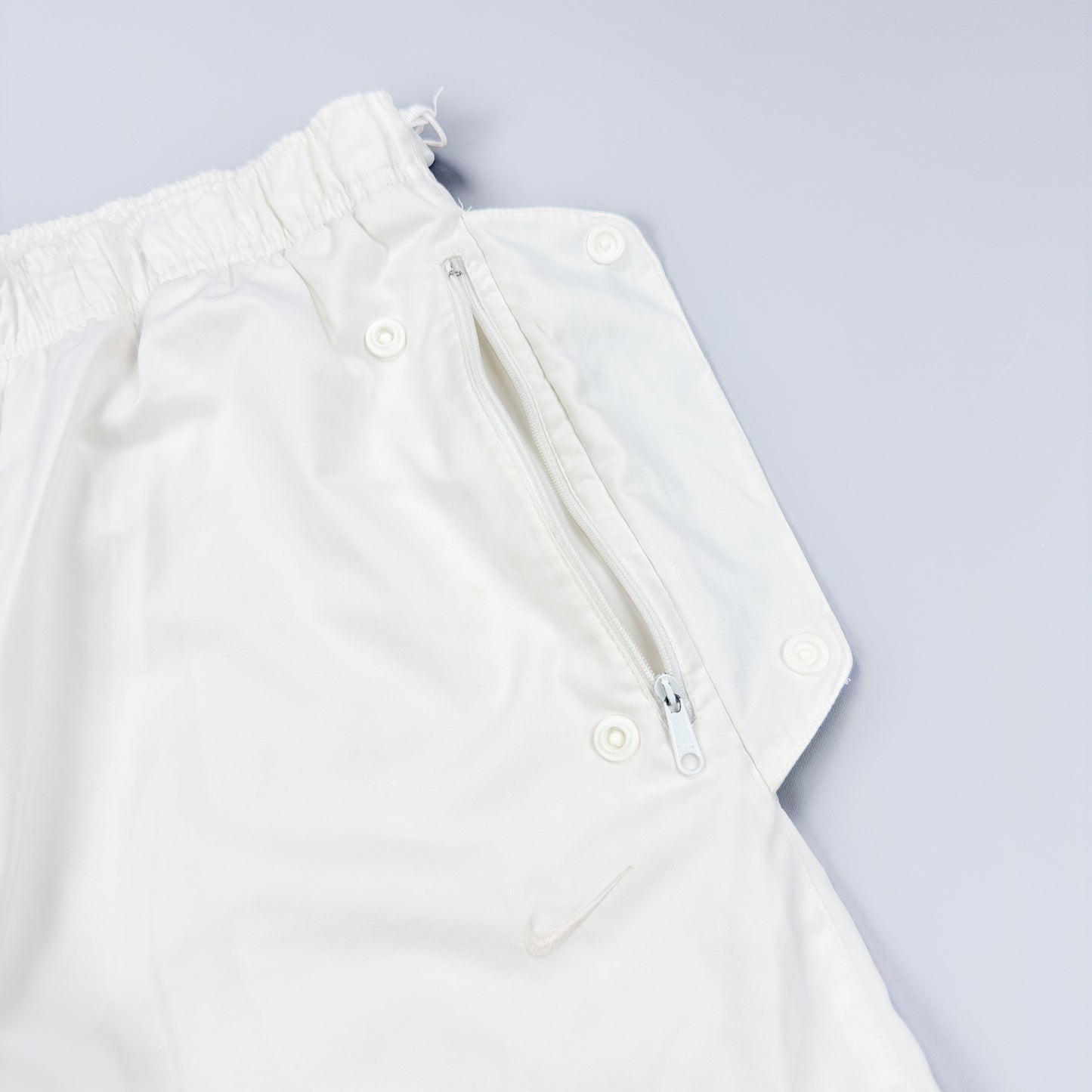 Nike Early 2000's Shox Joggers Tracksuit Bottoms - White / Grey - Size: Large