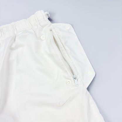 Nike Early 2000's Shox Joggers Tracksuit Bottoms - White / Grey - Size: Large